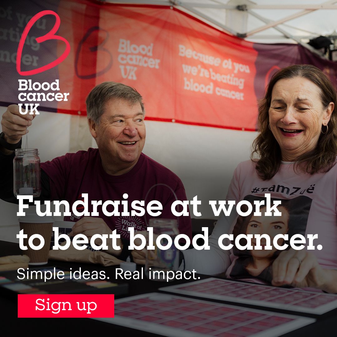 Blood Cancer UK ad