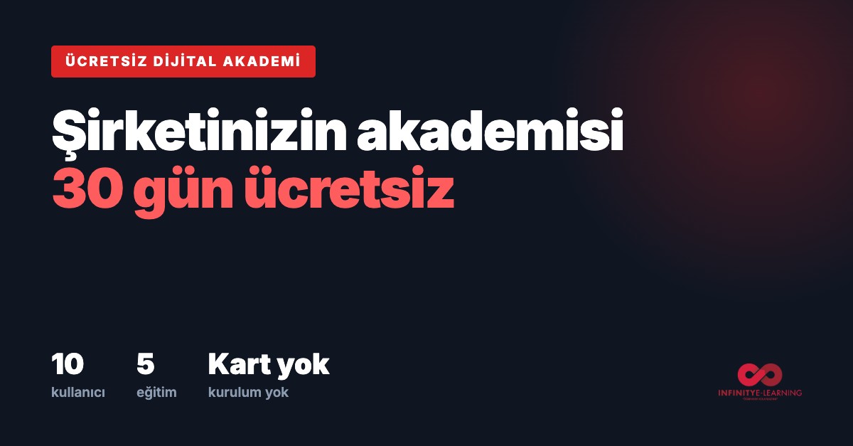 Infinity E-Learning ad