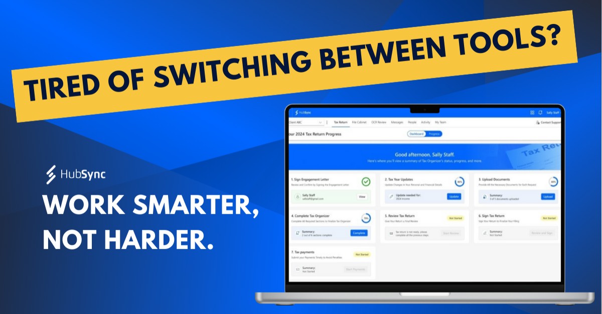 HubSync ad