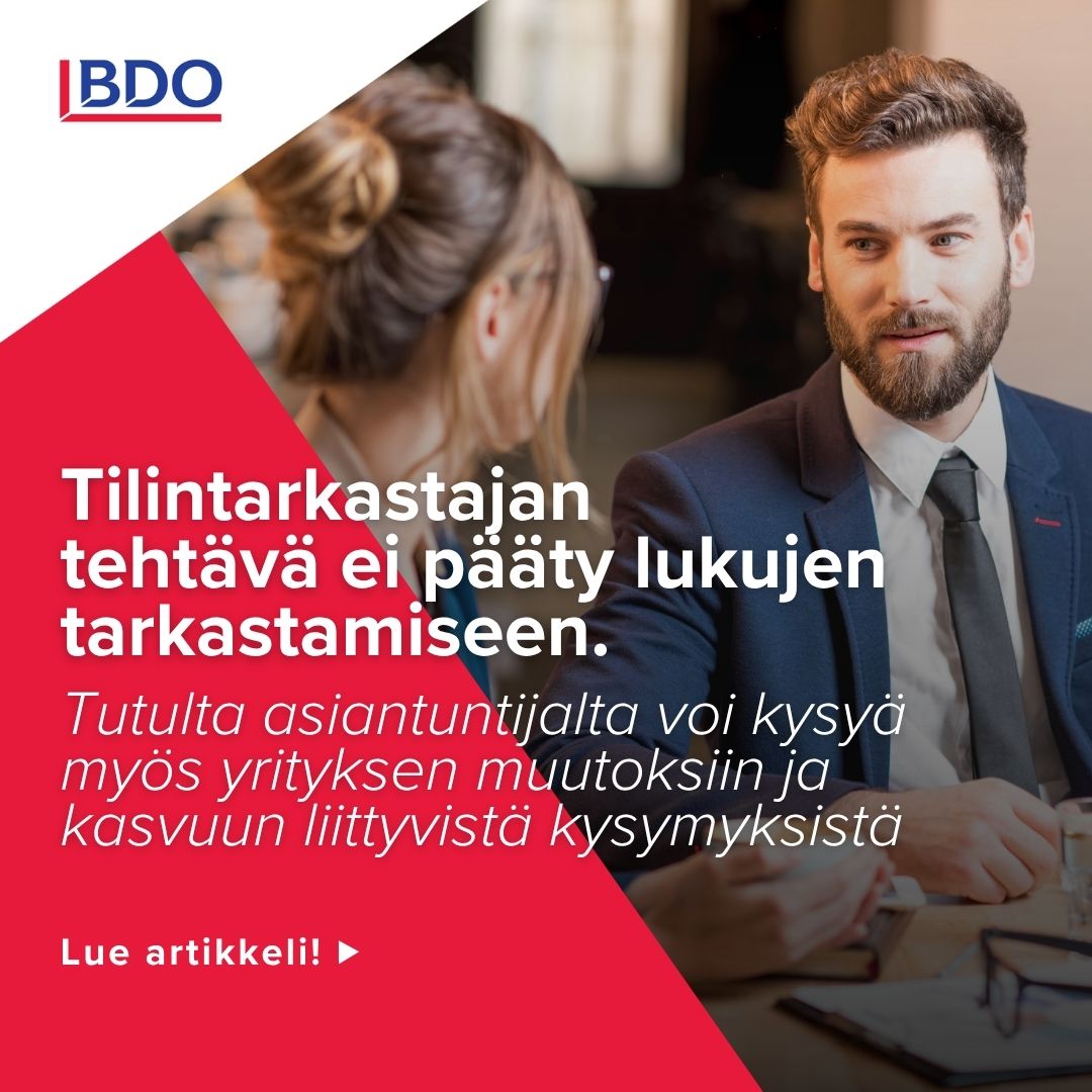 BDO Finland ad