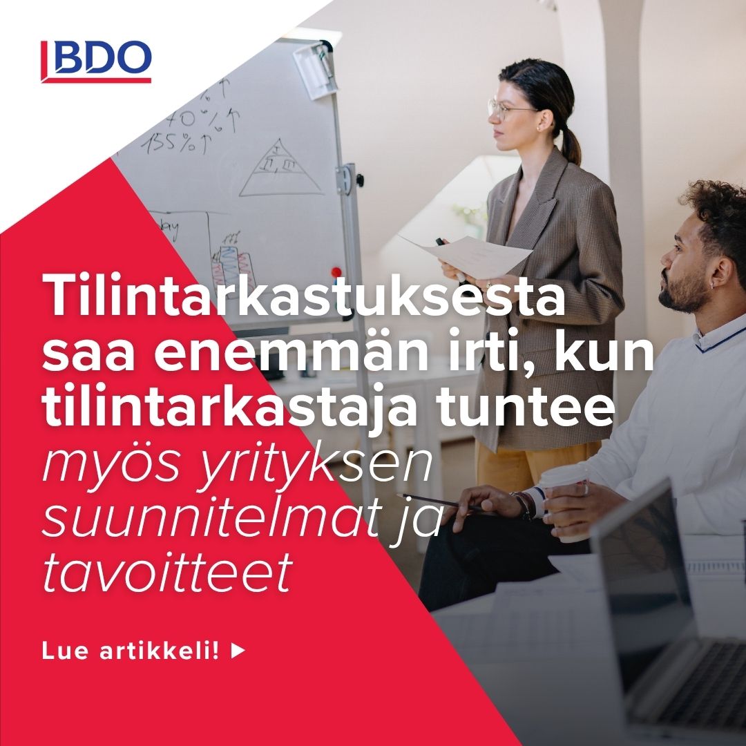BDO Finland ad