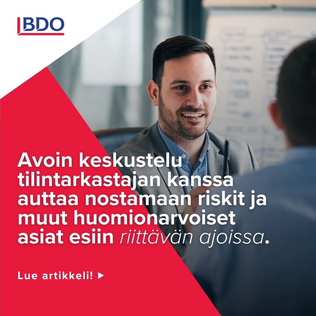 BDO Finland ad