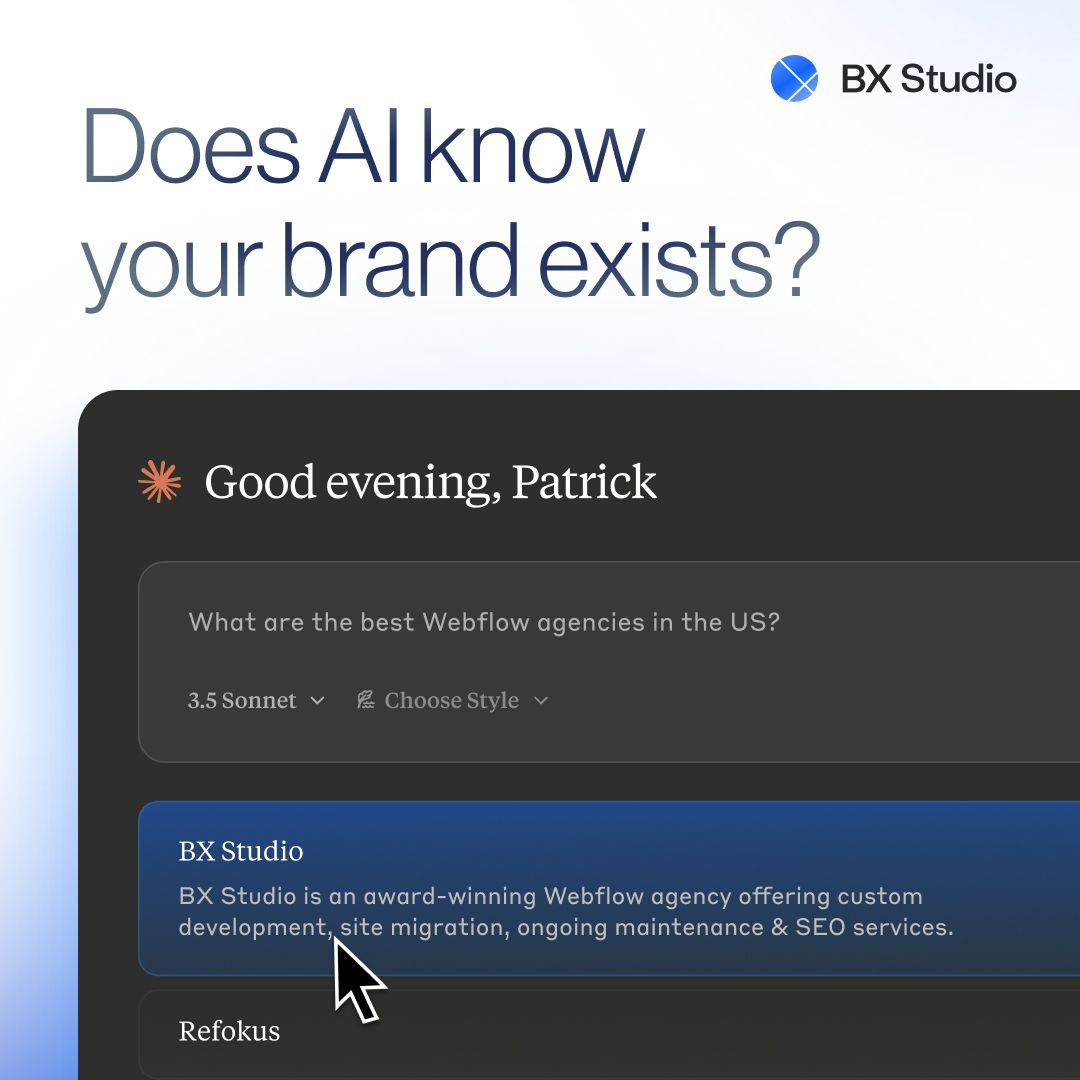 BX Studio ad