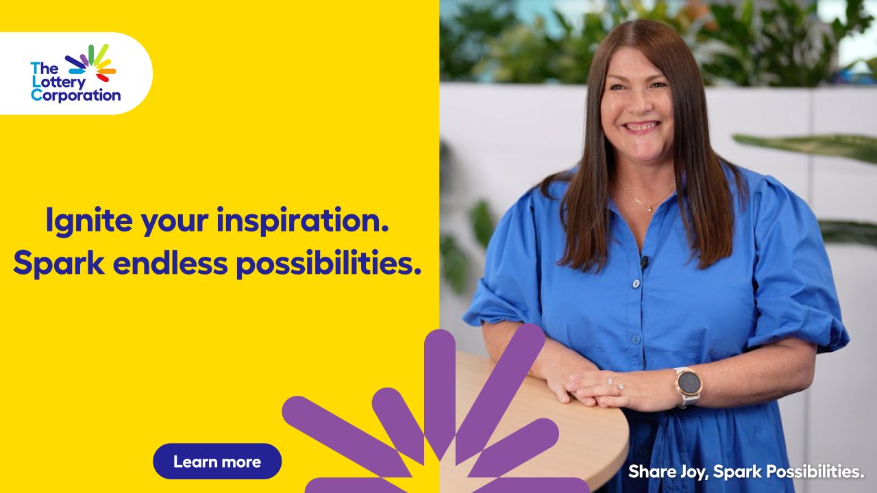 The Lottery Corporation ad