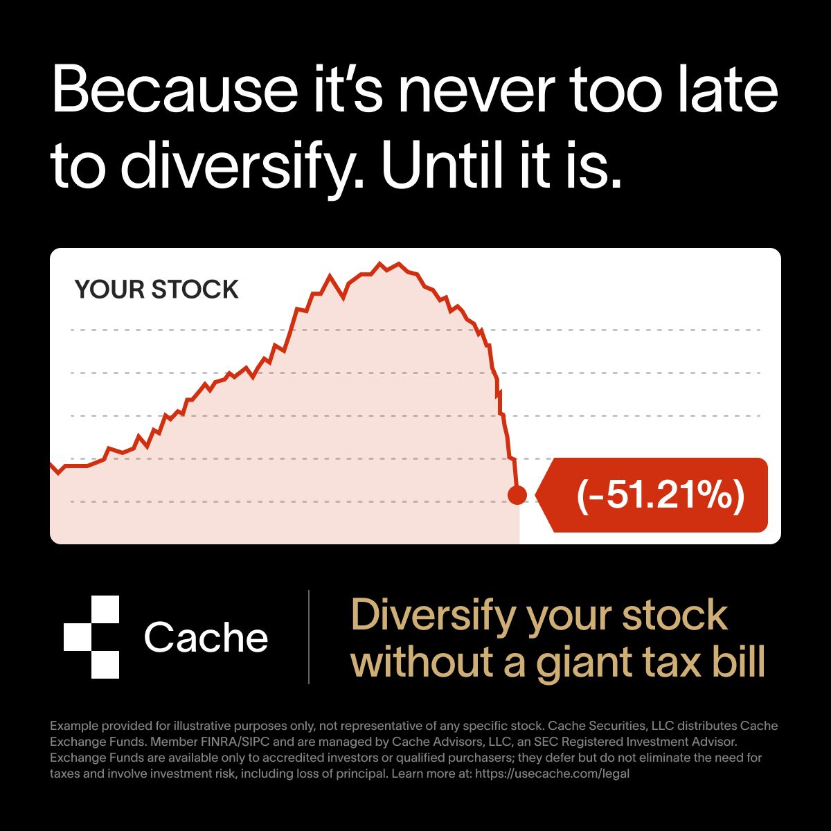 Cache Financials Inc. ad