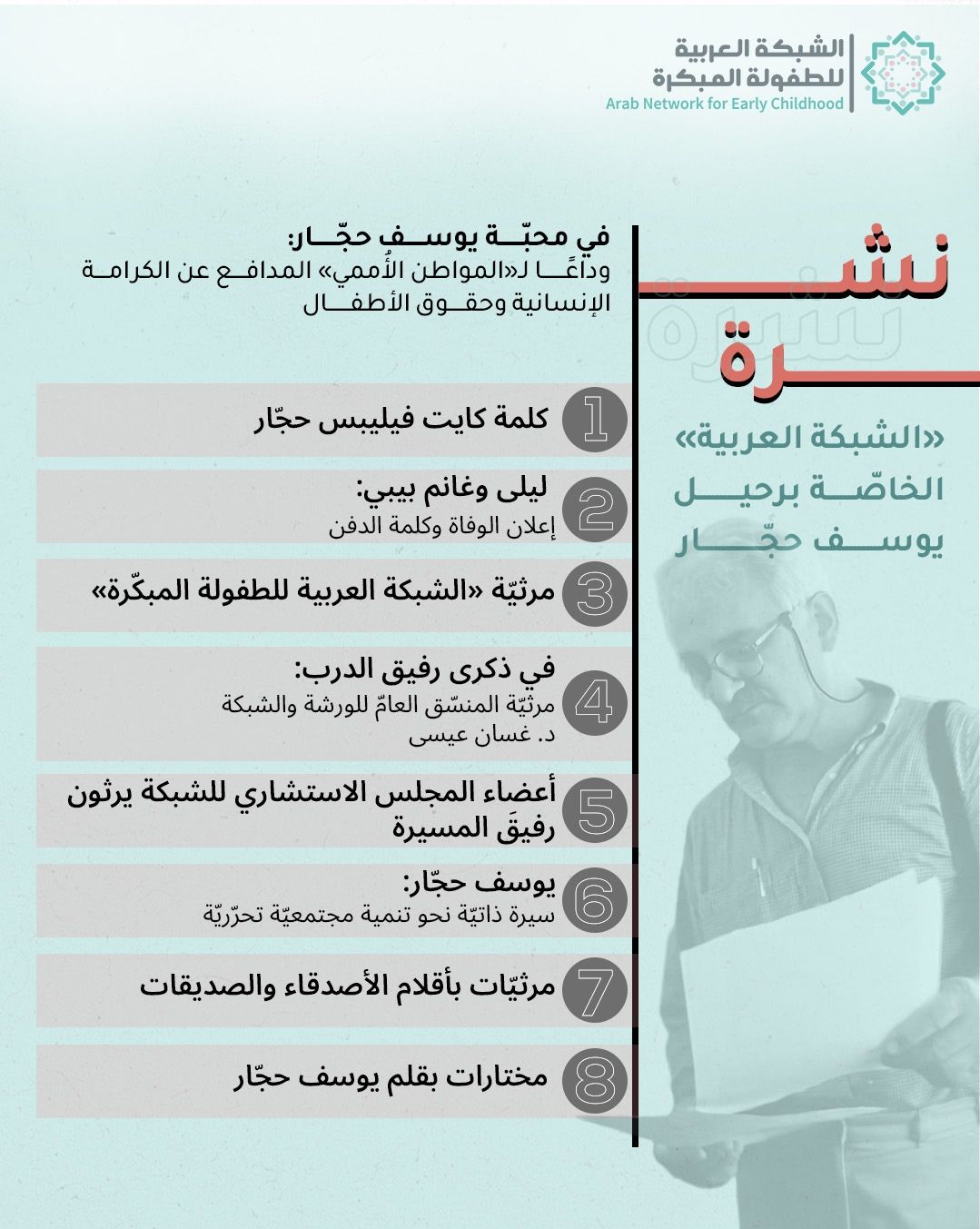 Arab Network for Early Childhood ANECD ad