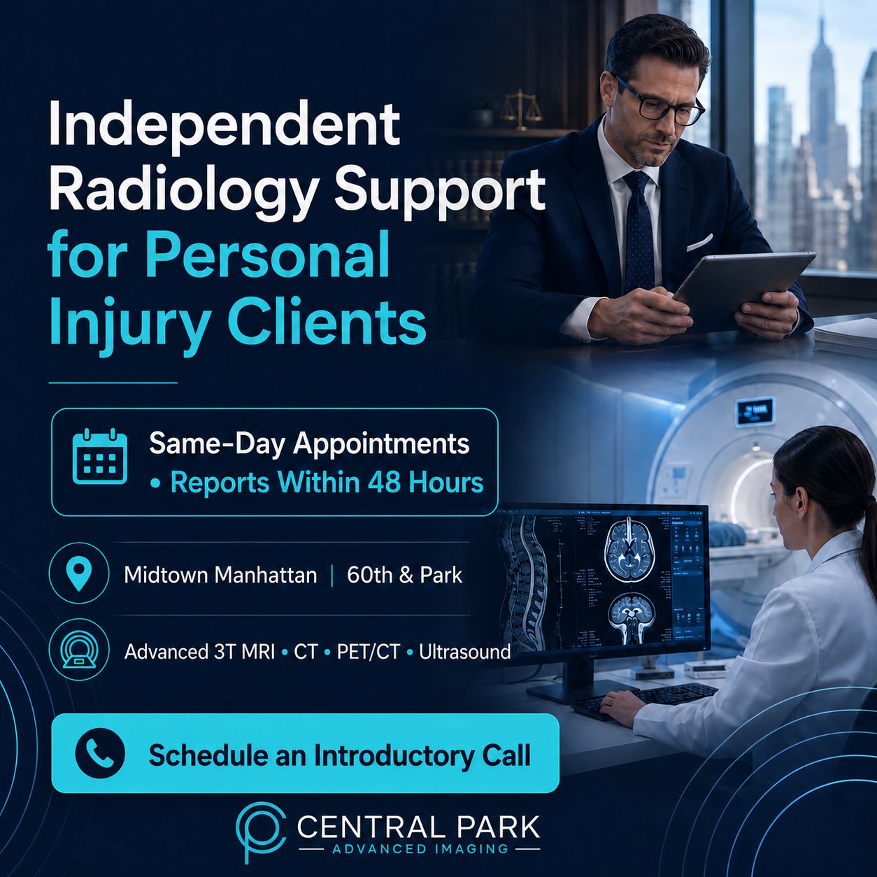 Central Park Advanced Imaging ad