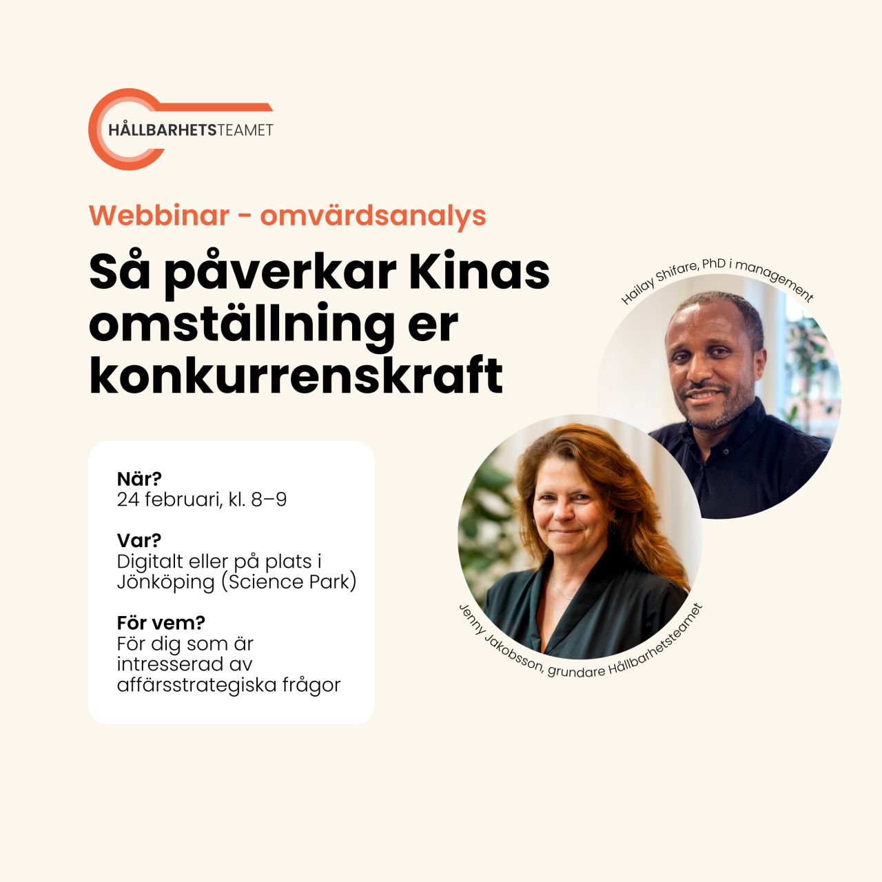 Hållbarhetsteamet ad