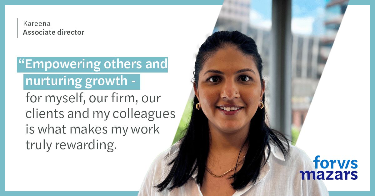 Forvis Mazars in Australia ad