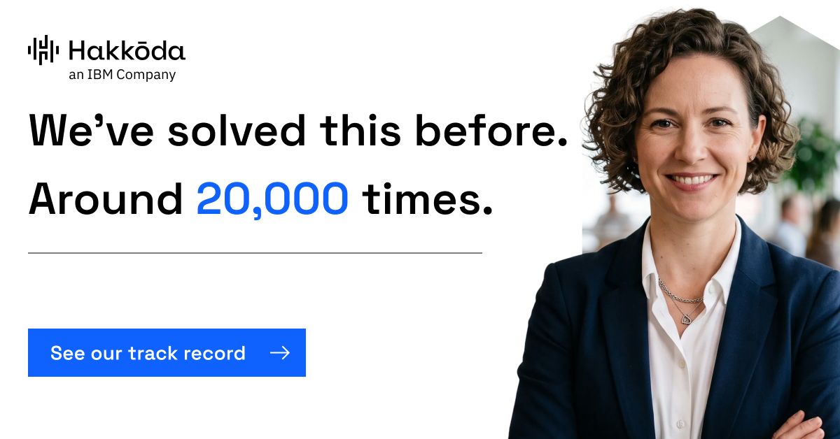 Hakkōda, an IBM Company ad