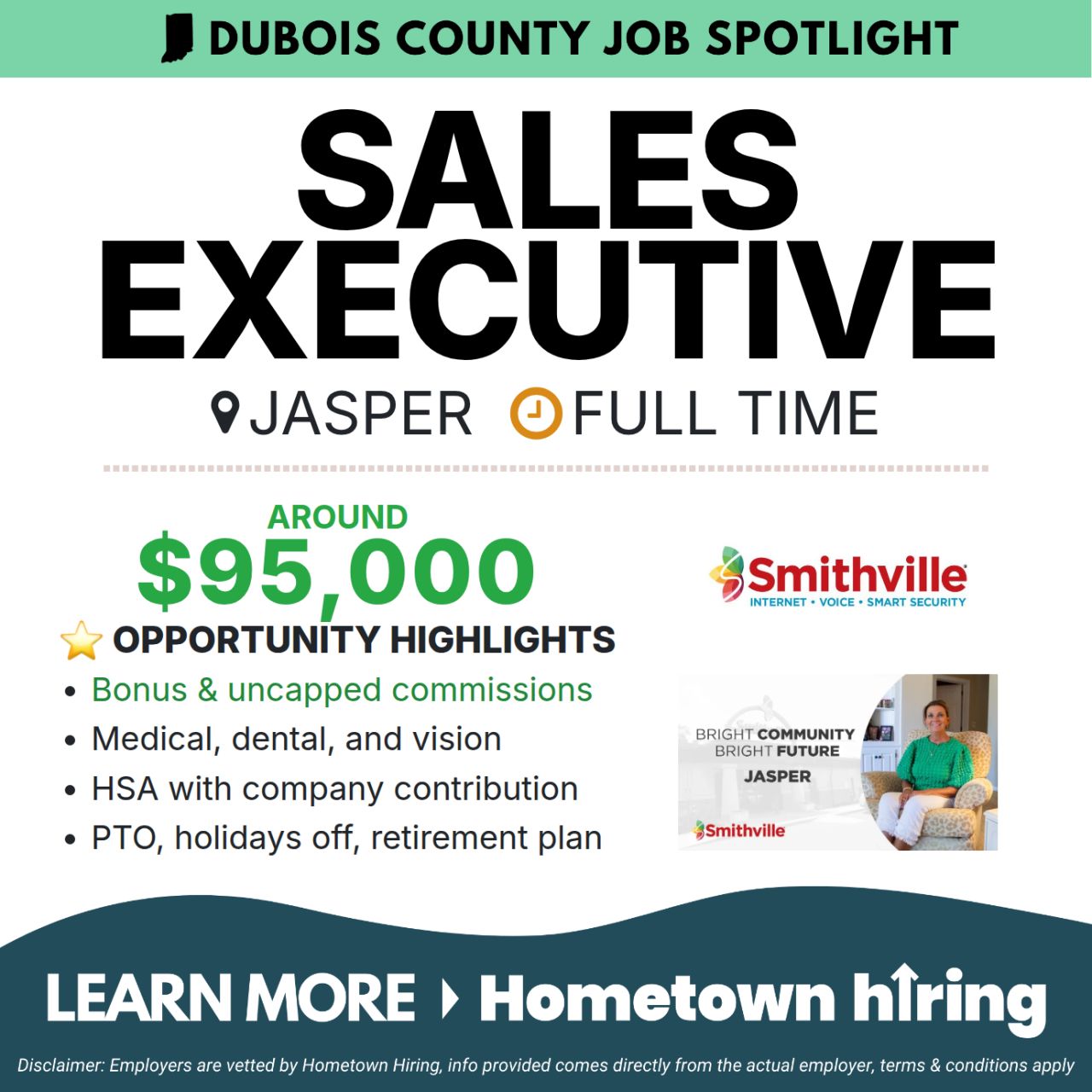 Hometown Hiring: Dubois County ad