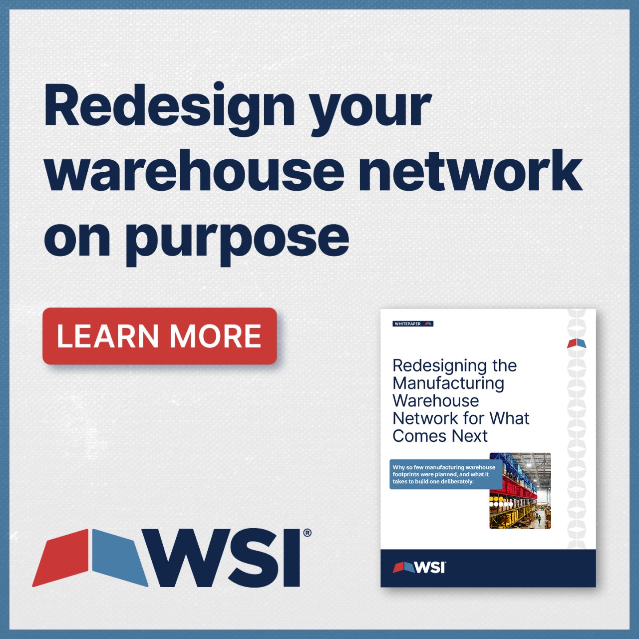 WSI (Warehouse Specialists, LLC) ad
