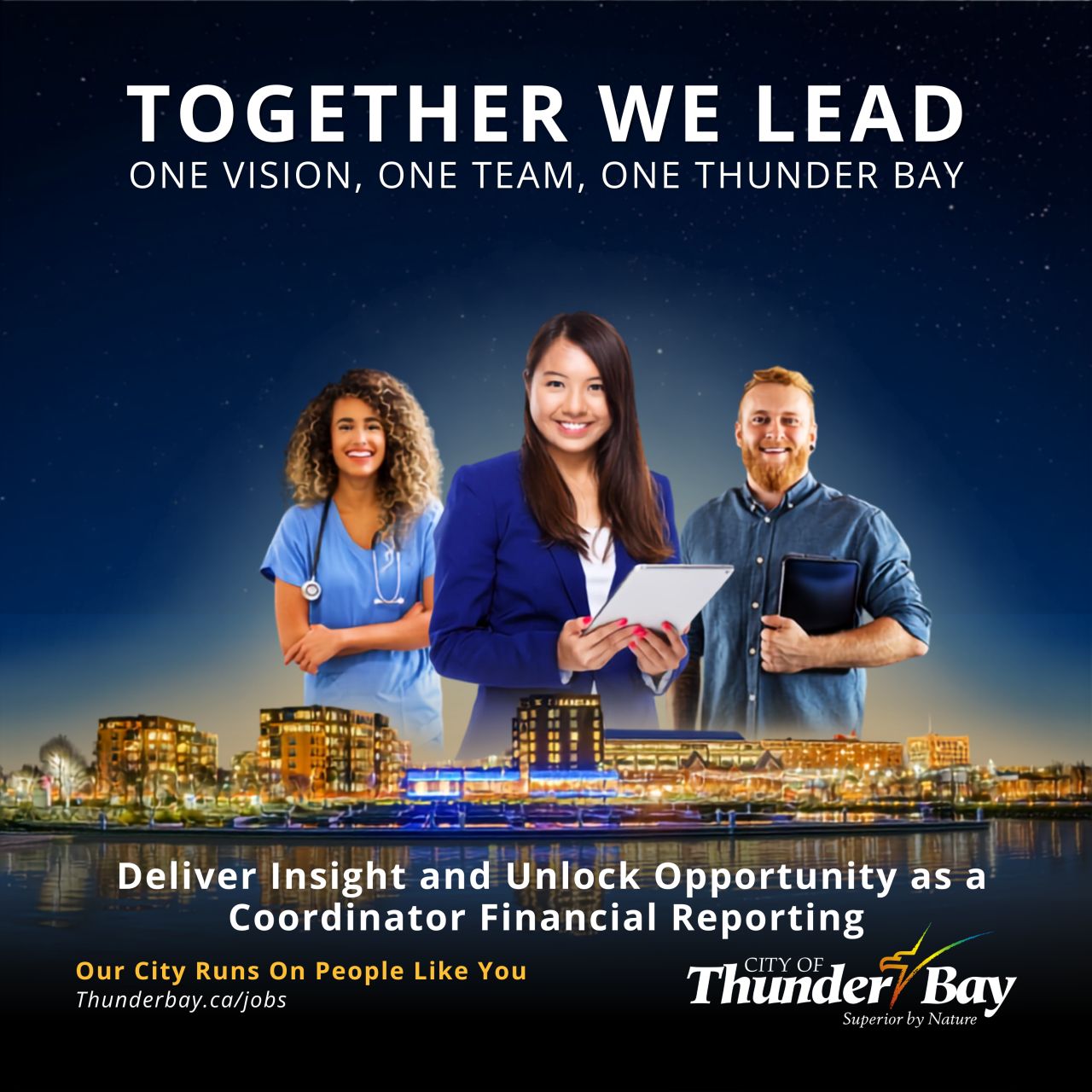 City of Thunder Bay Municipal Jobs ad