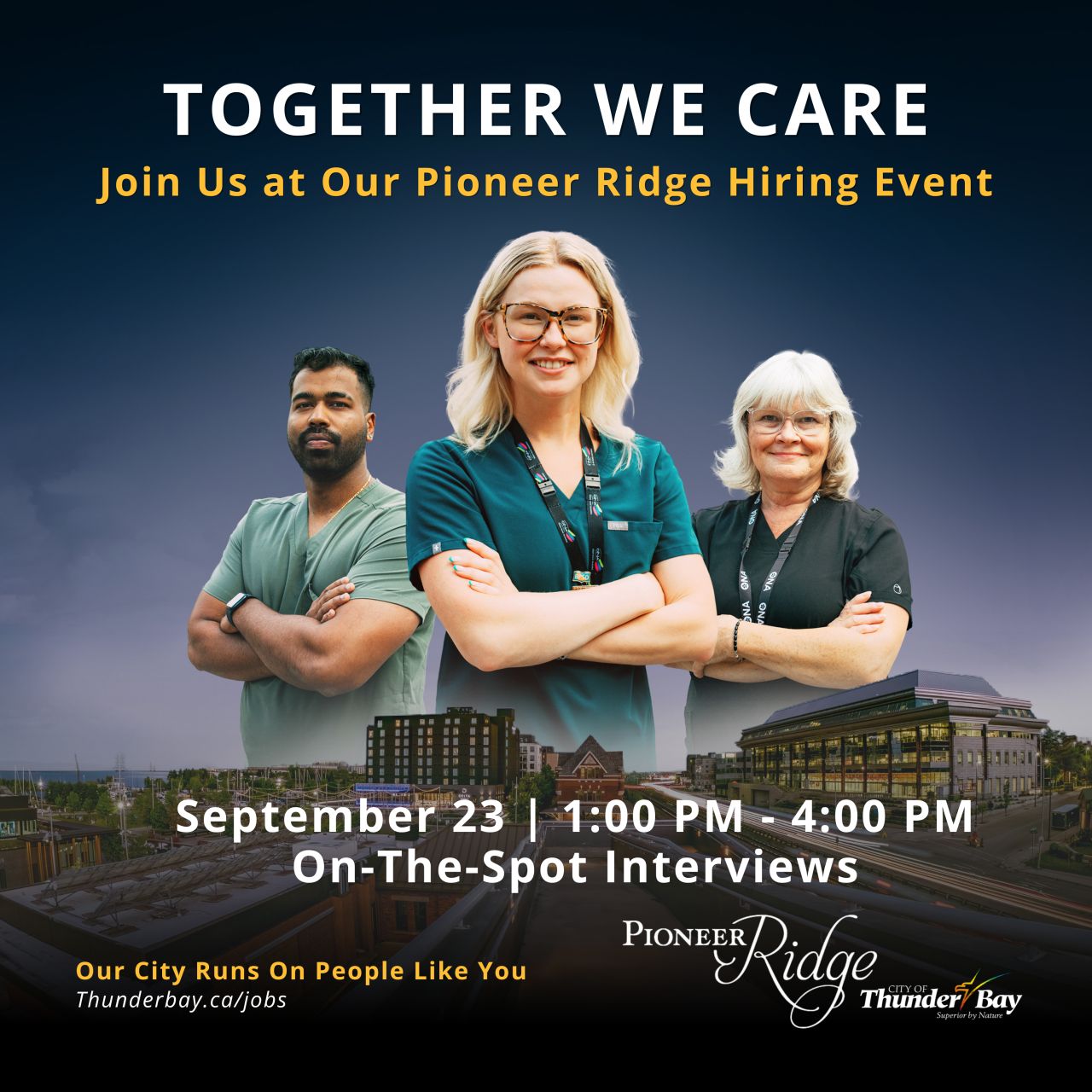 City of Thunder Bay Municipal Jobs ad