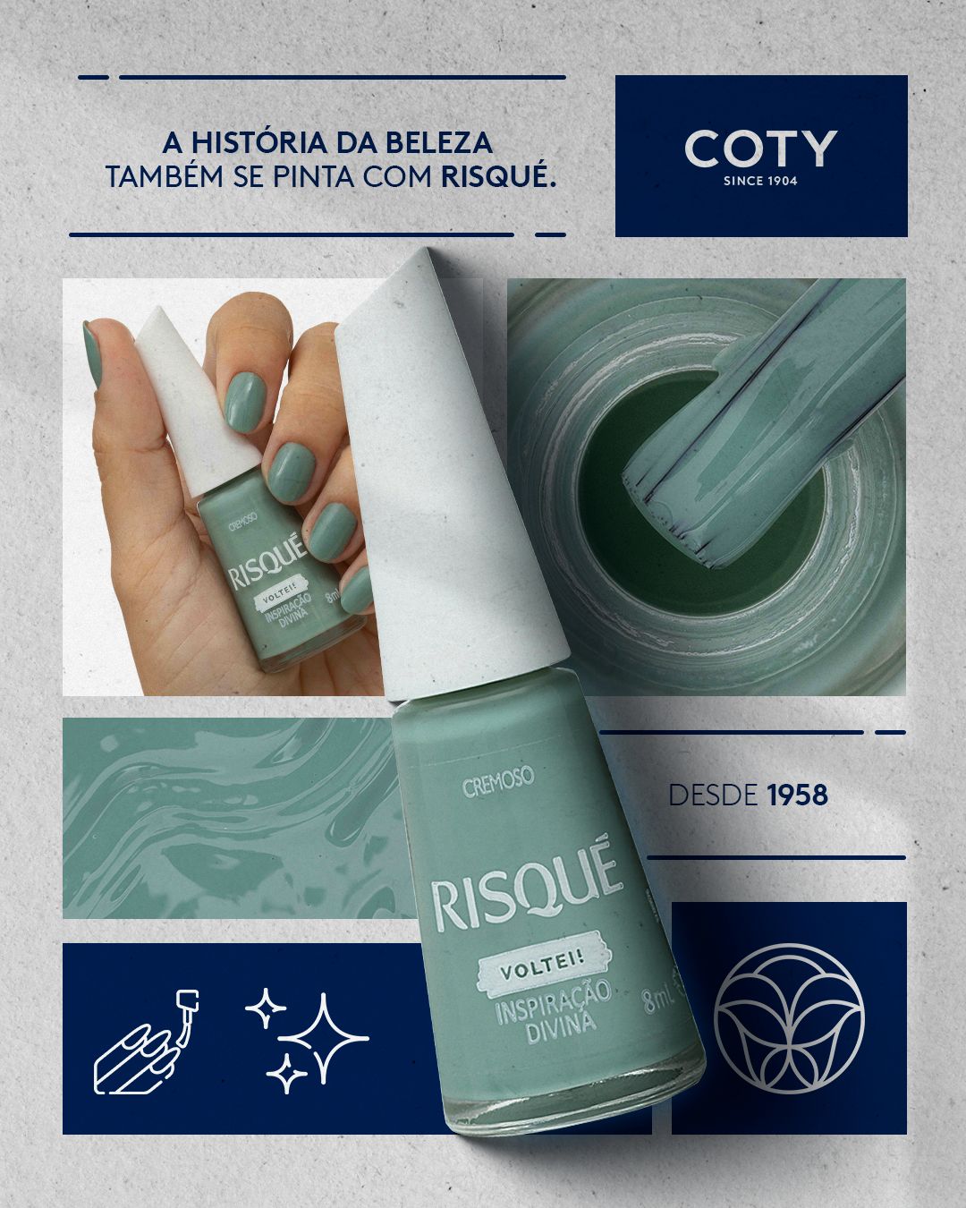 Coty Brasil ad