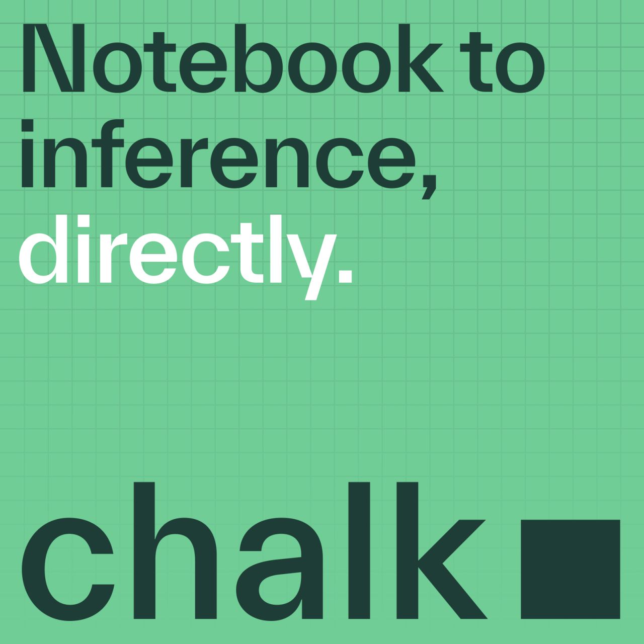 Chalk ad