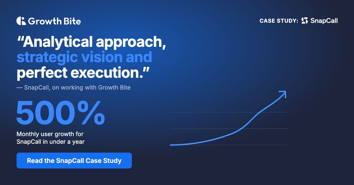 Growth Bite ad