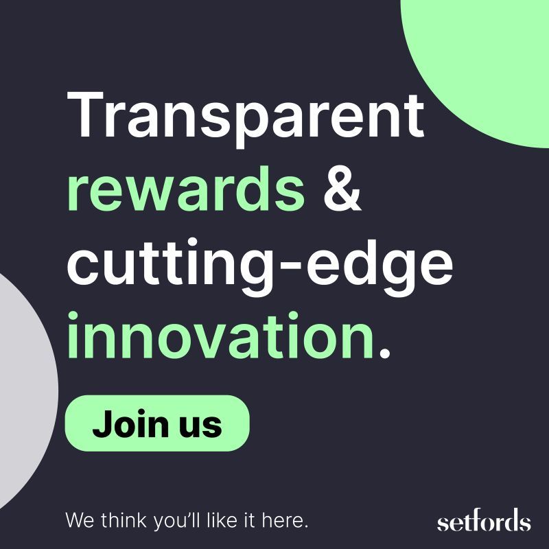 Setfords ad