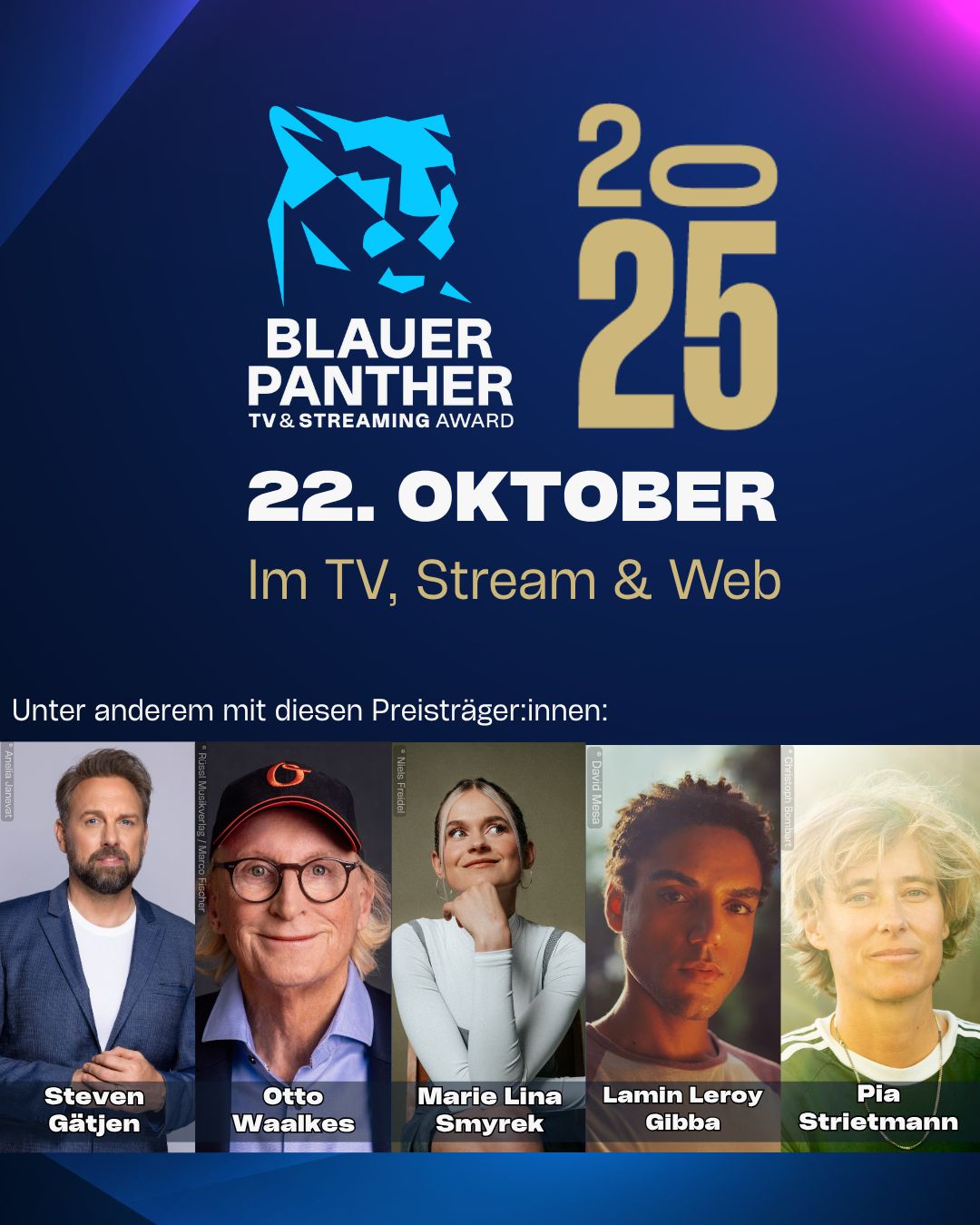 Blauer Panther - TV & Streaming Award ad