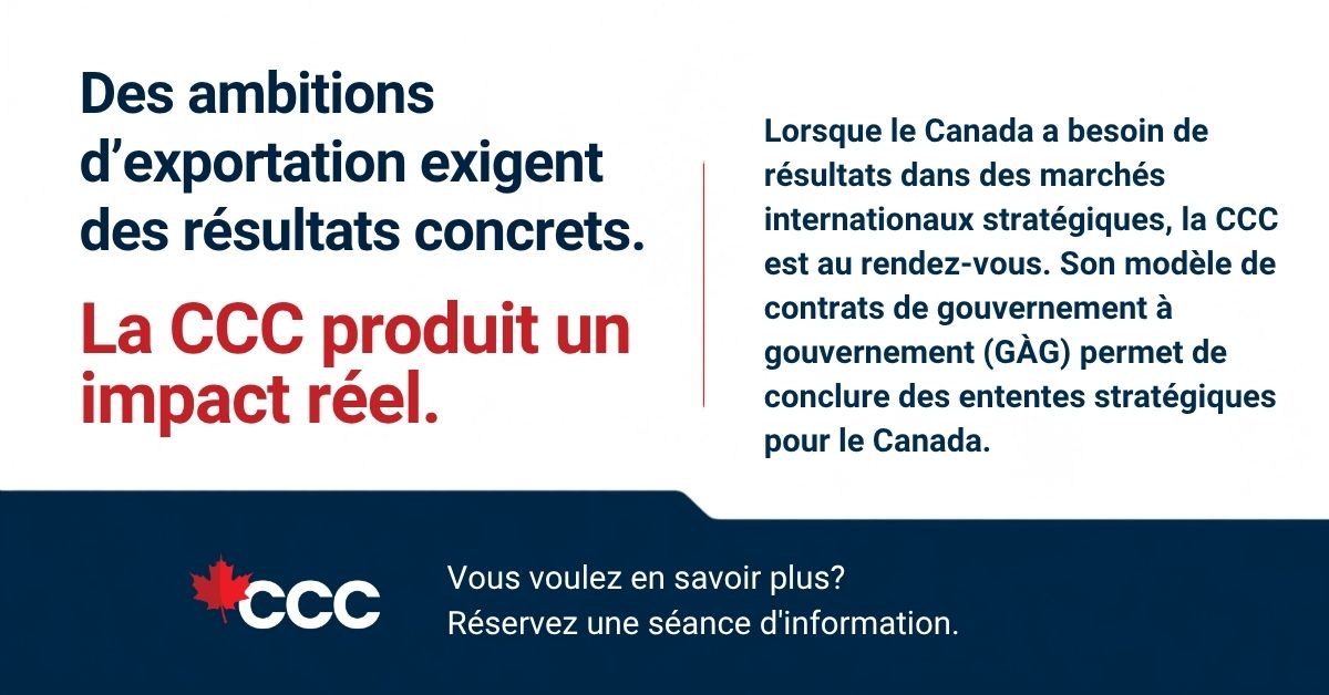 Canadian Commercial Corporation | Corporation commerciale canadienne ad