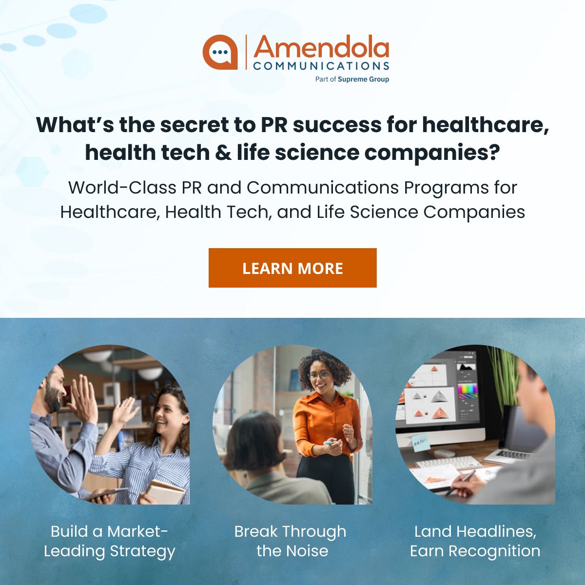 Amendola Communications ad