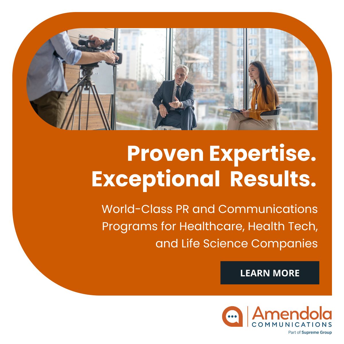 Amendola Communications ad