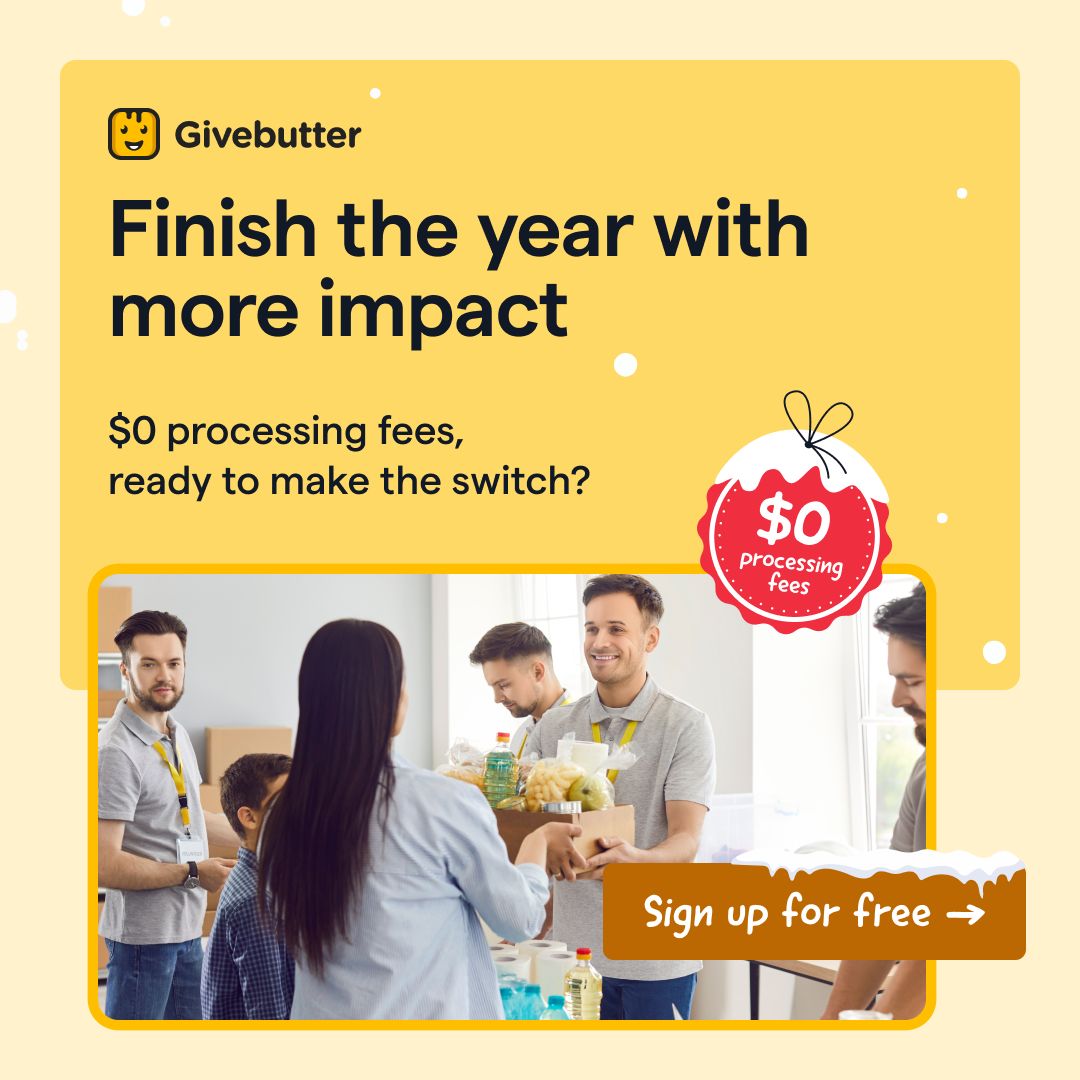 Givebutter ad