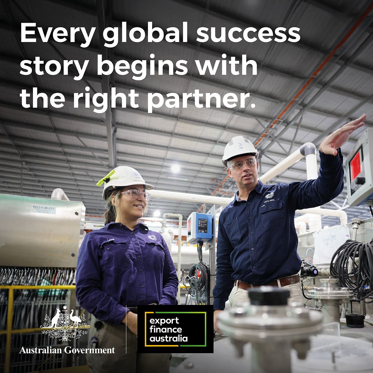 Export Finance Australia ad