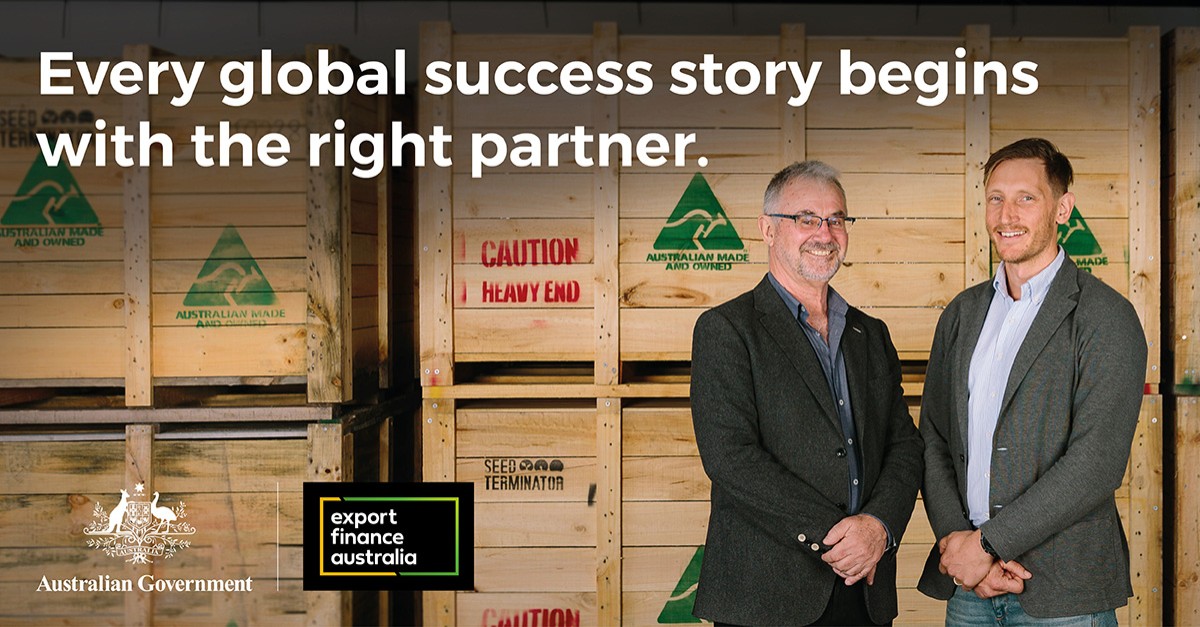 Export Finance Australia ad