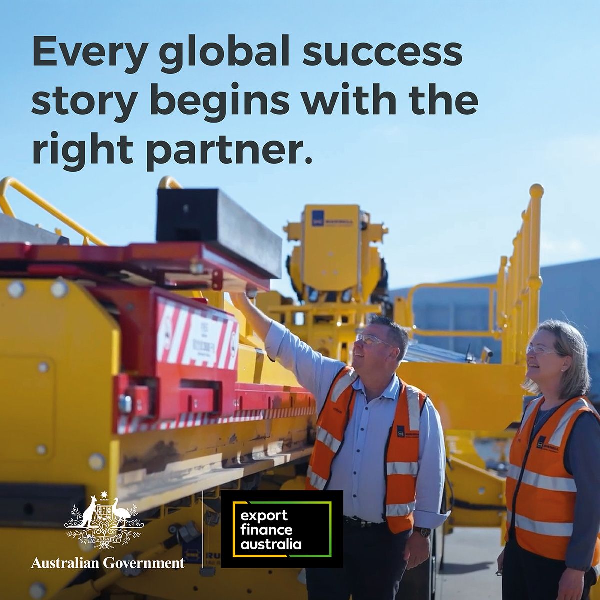 Export Finance Australia ad