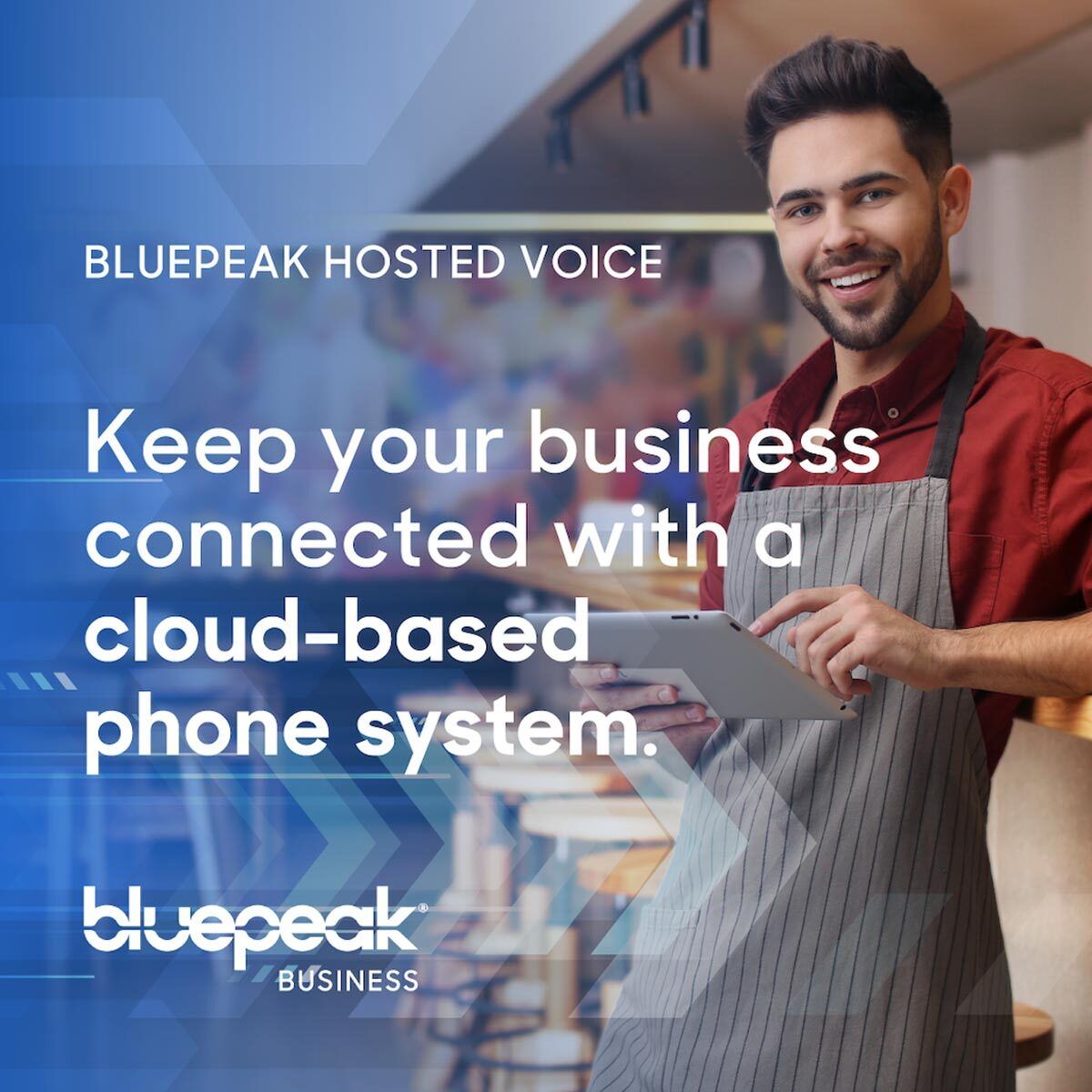 Bluepeak ad