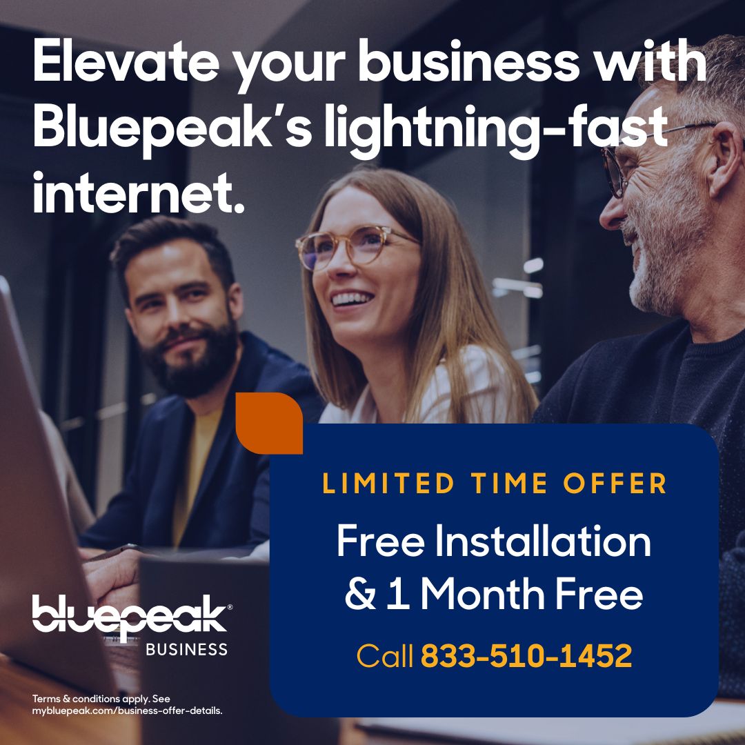 Bluepeak ad