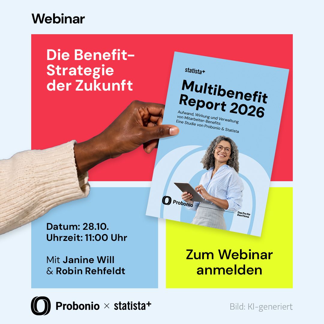 Probonio Deutschland ad