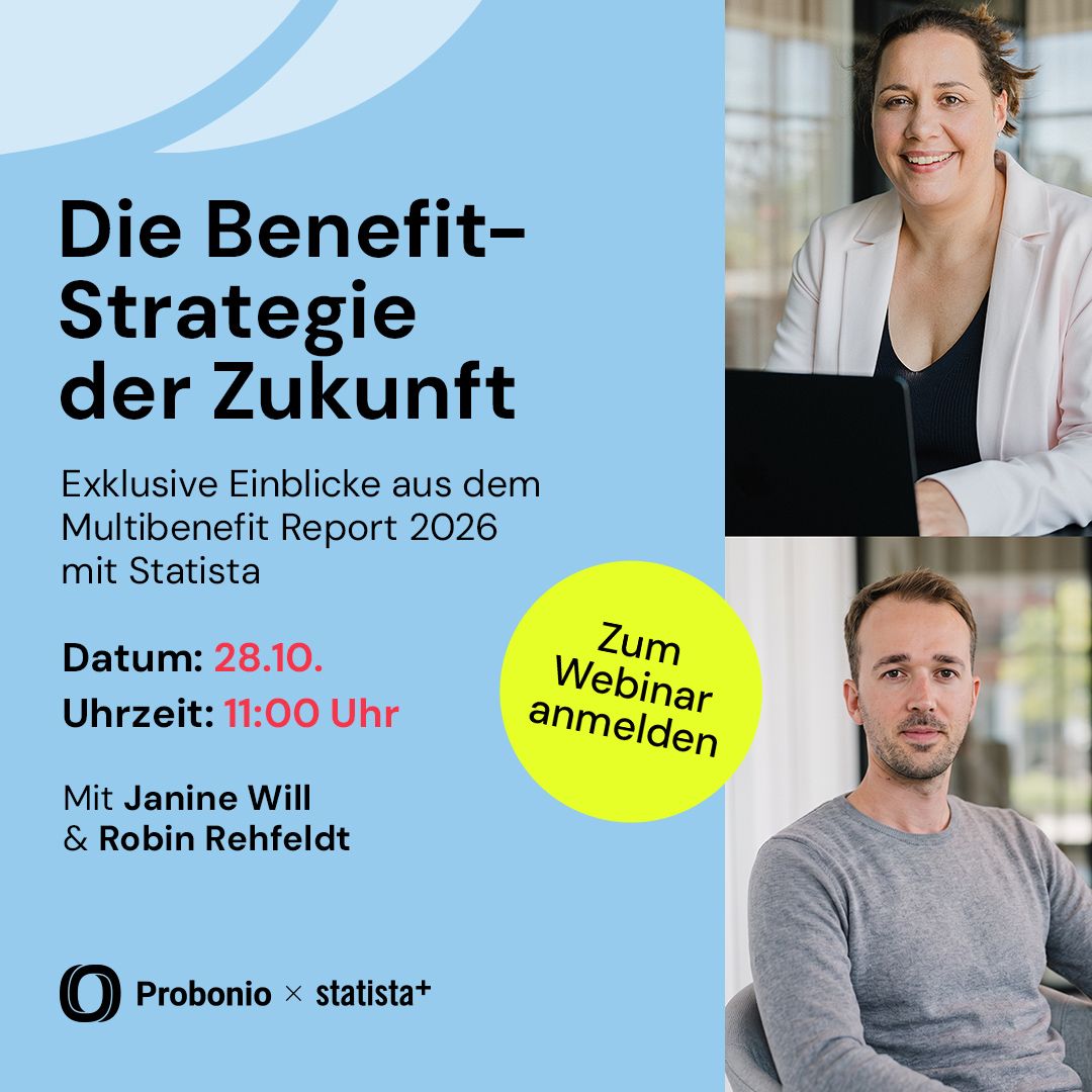 Probonio Deutschland ad
