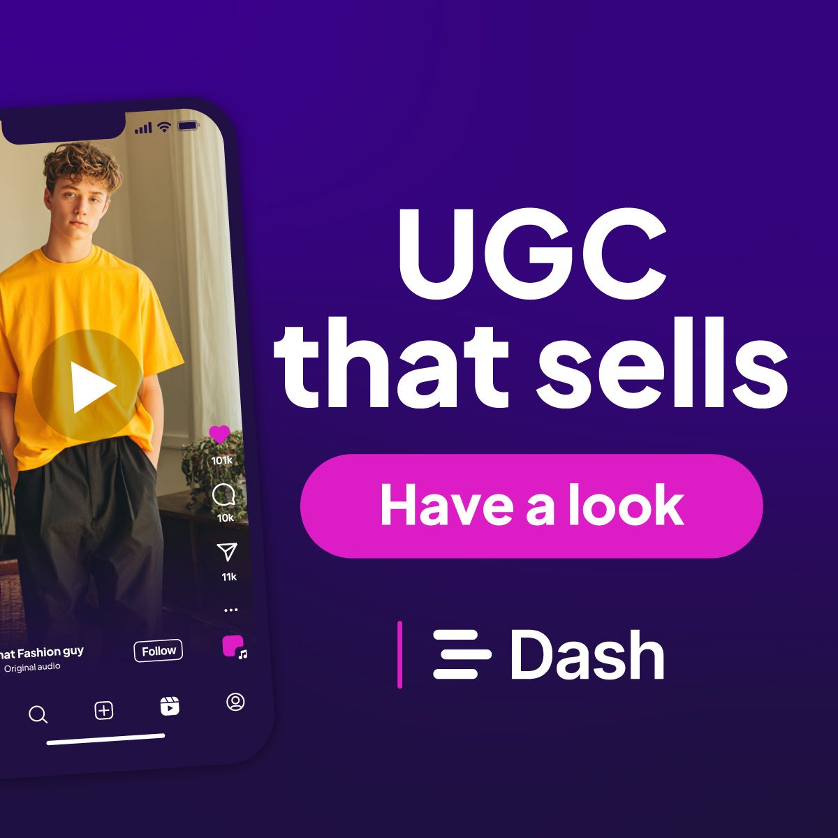 Dash ad