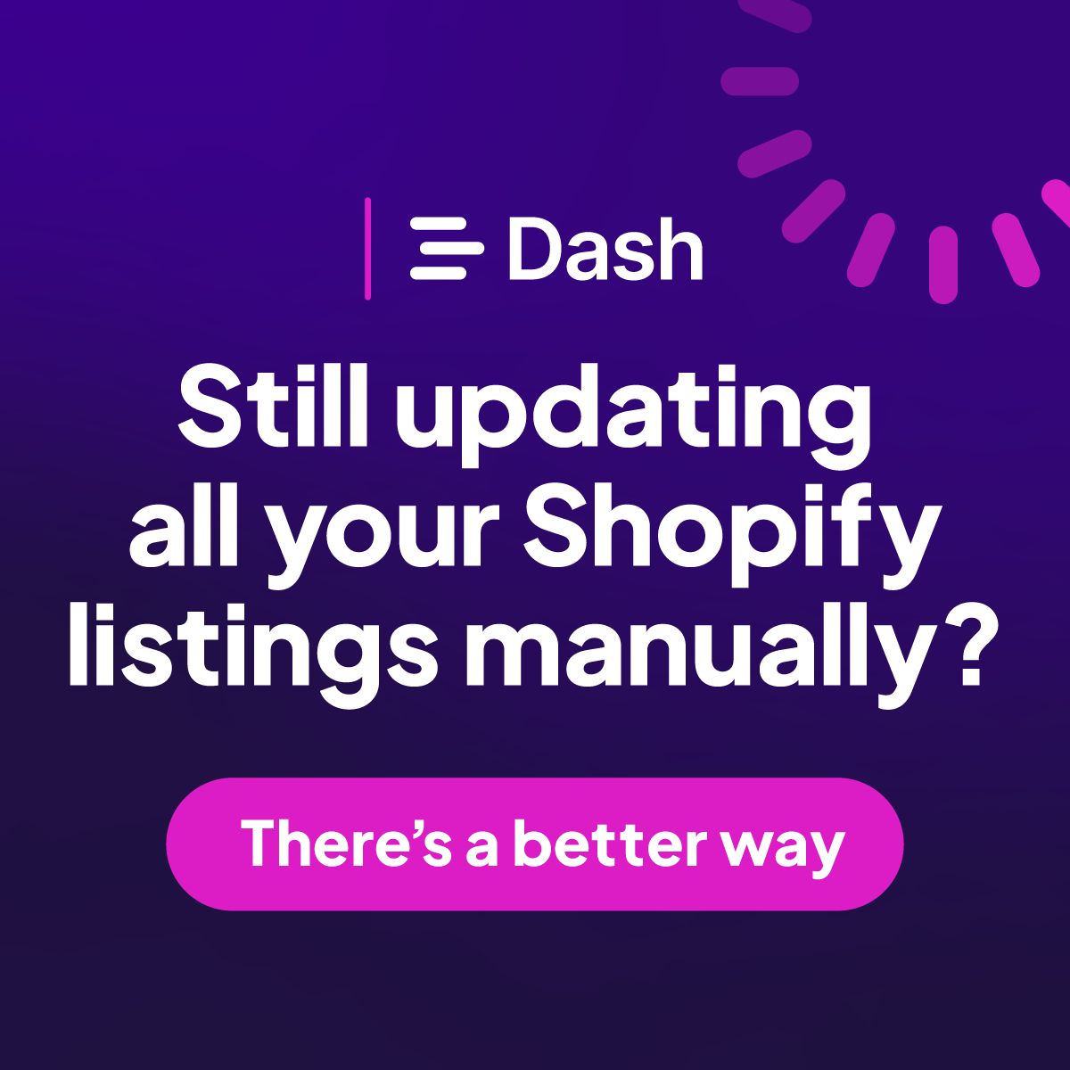 Dash ad