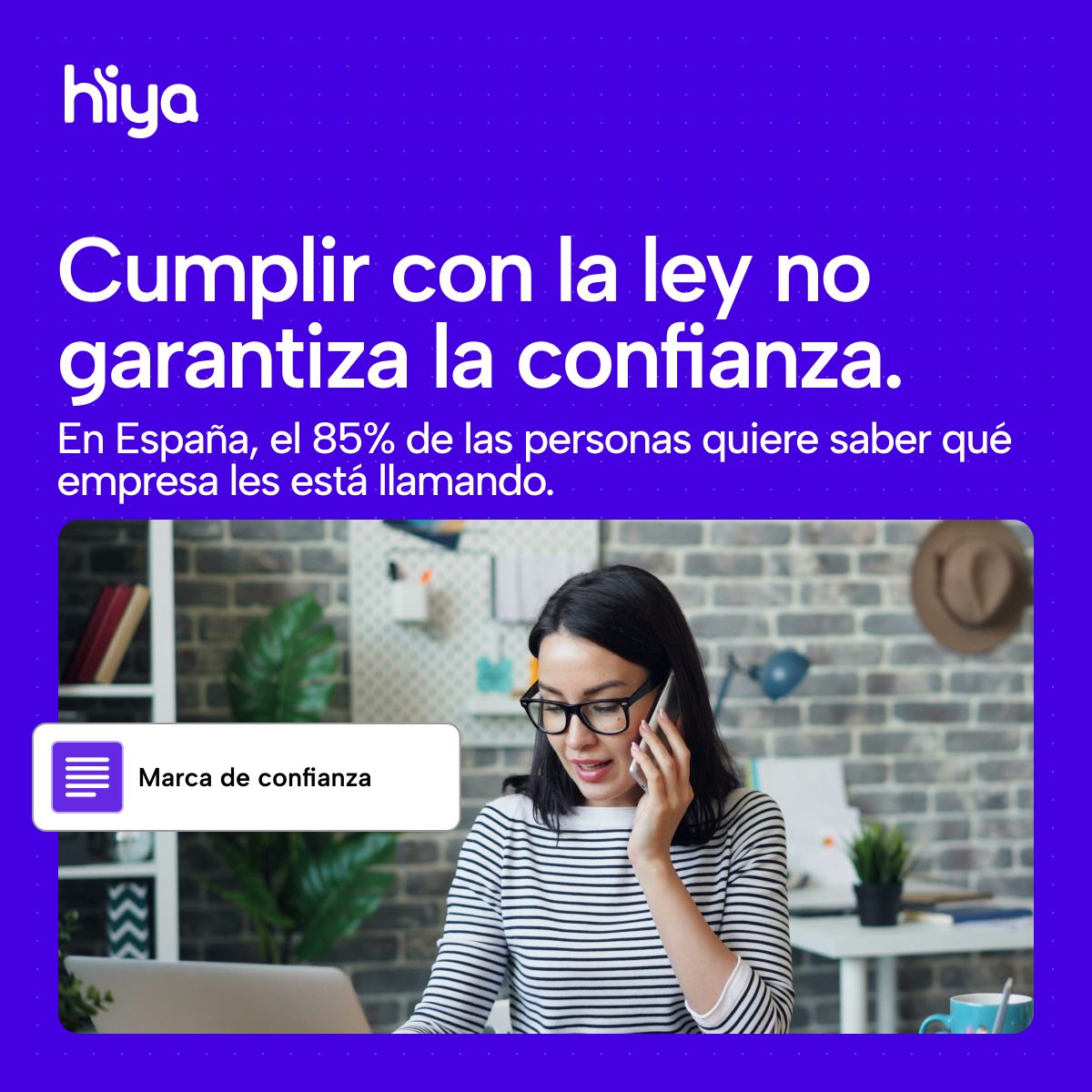 Hiya Inc. ad