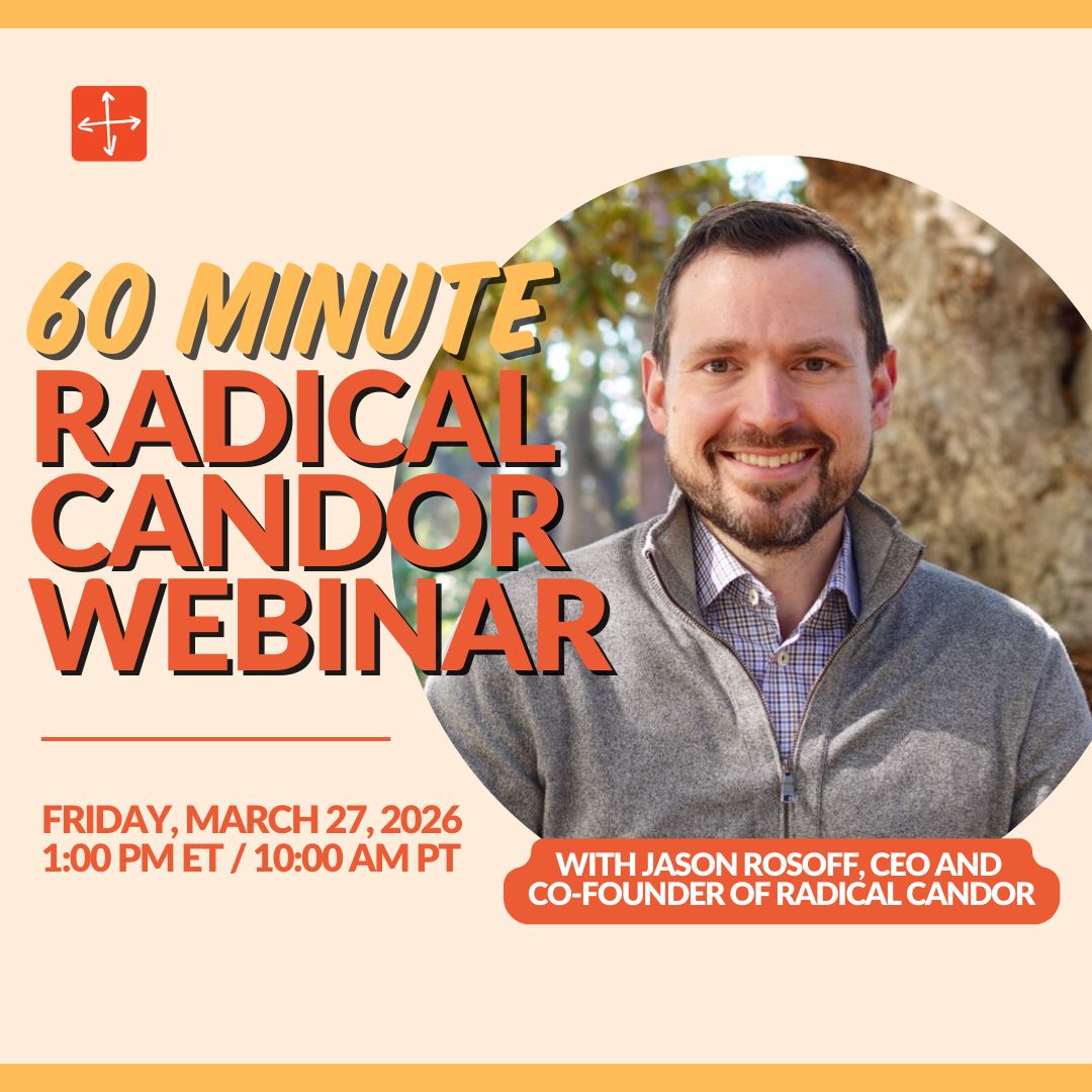 Radical Candor® ad