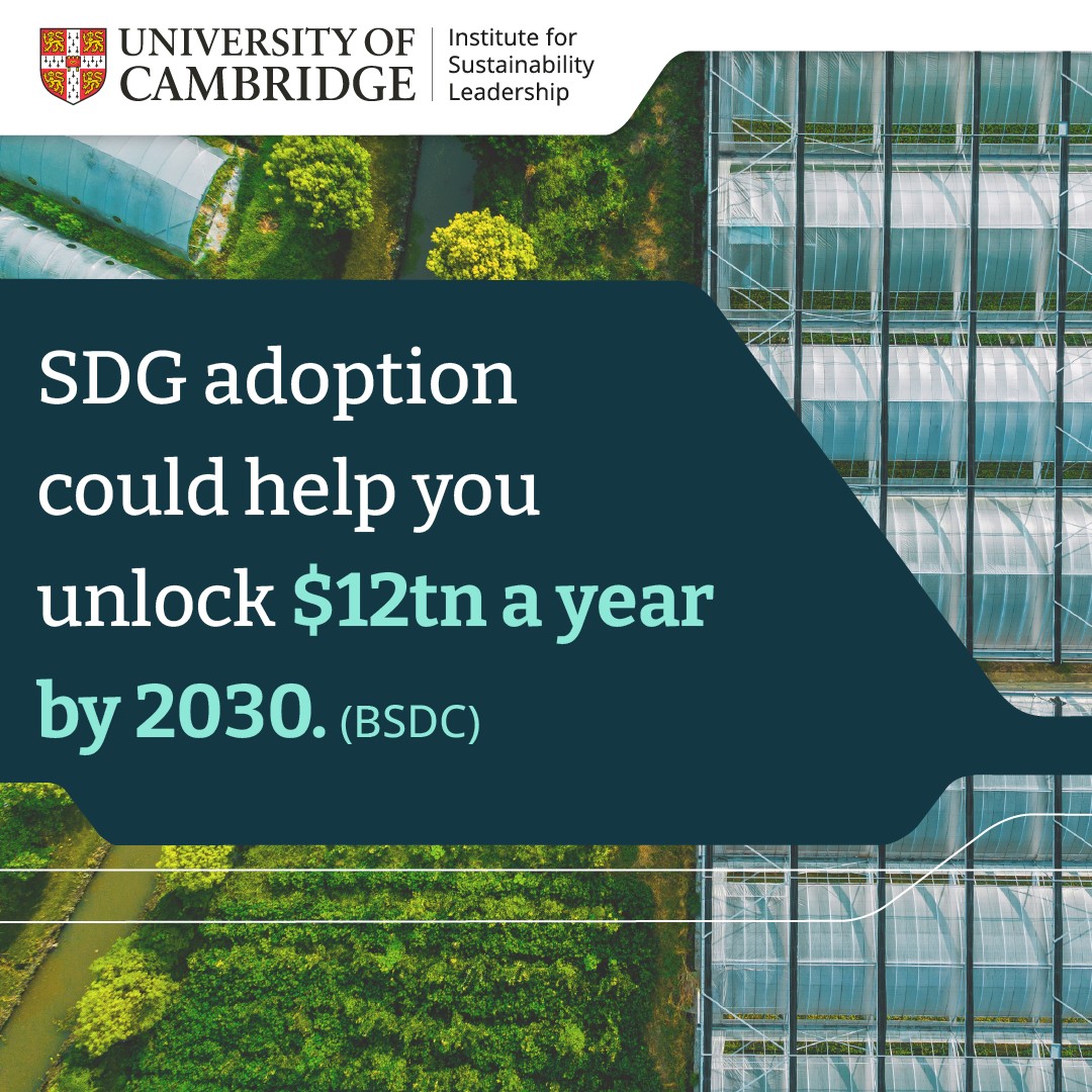 Cambridge Institute for Sustainability Leadership (CISL) ad