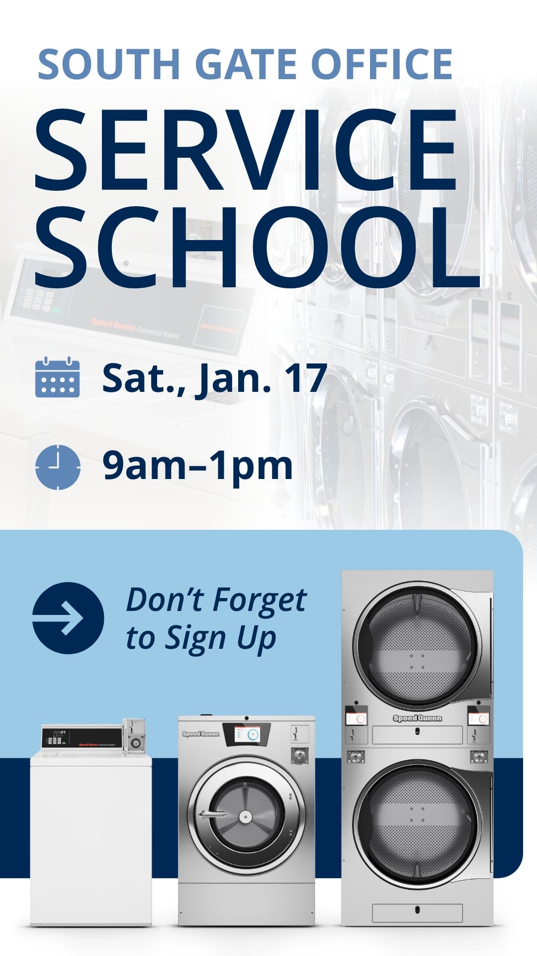 Alliance Laundry Systems Distribution ad