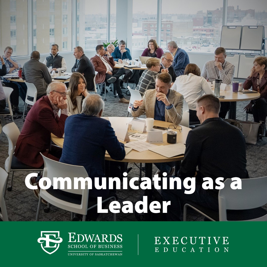 Edwards Executive Education, University of Saskatchewan ad