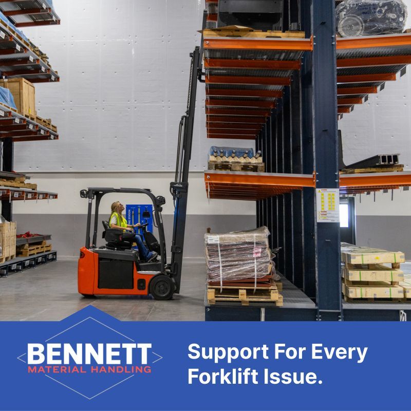 Bennett Material Handling, Inc. ad