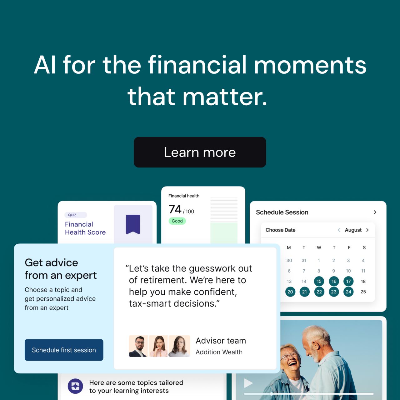 Addition Wealth ad