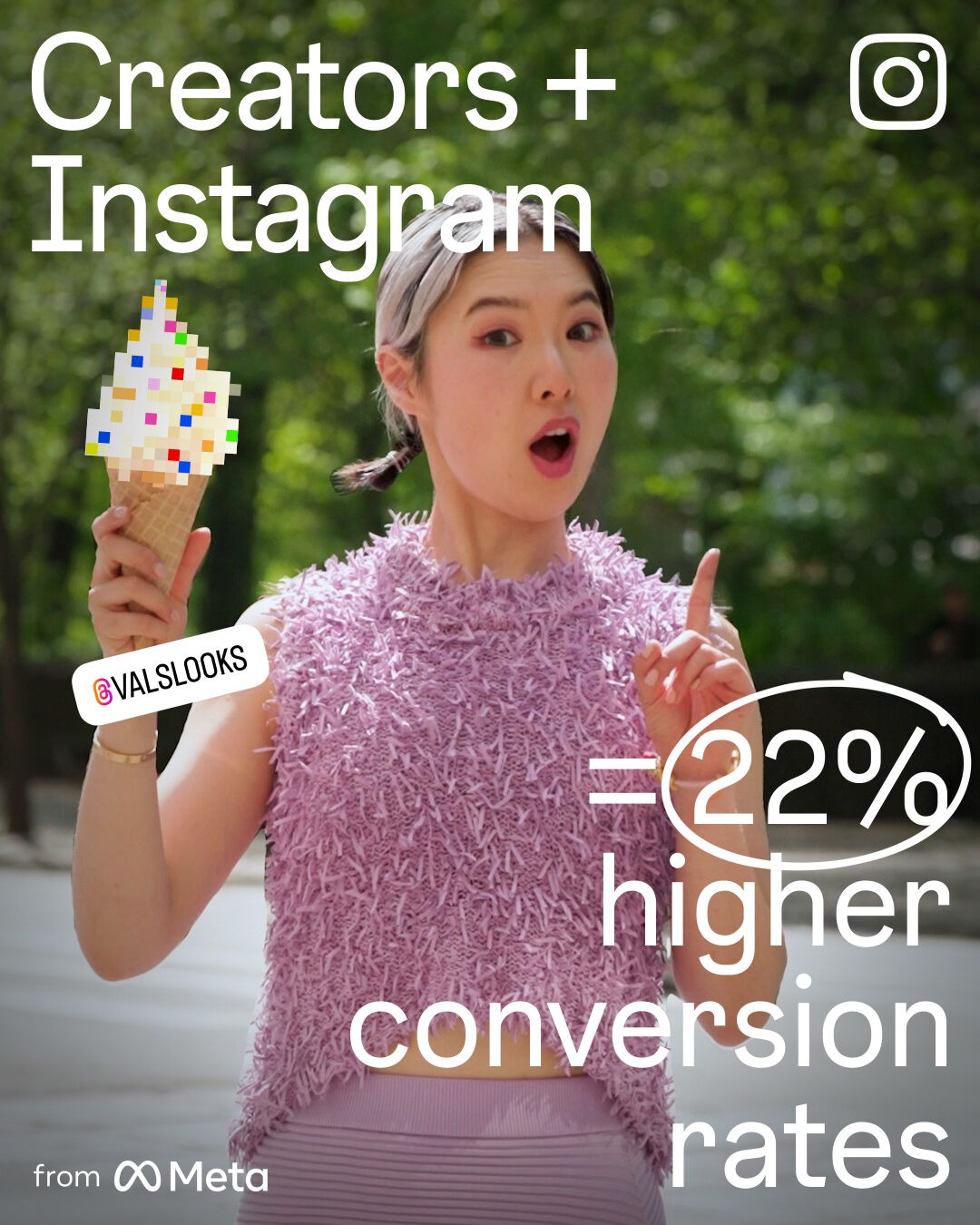 Instagram for Business ad