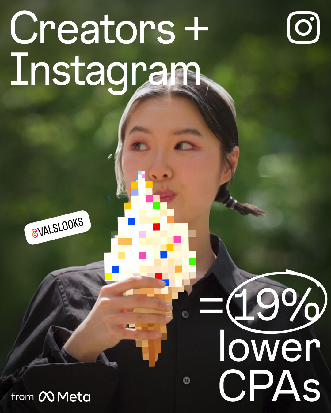Instagram for Business ad