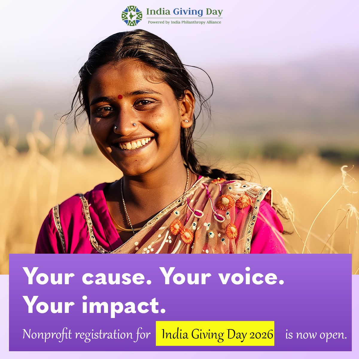 India Philanthropy Alliance ad