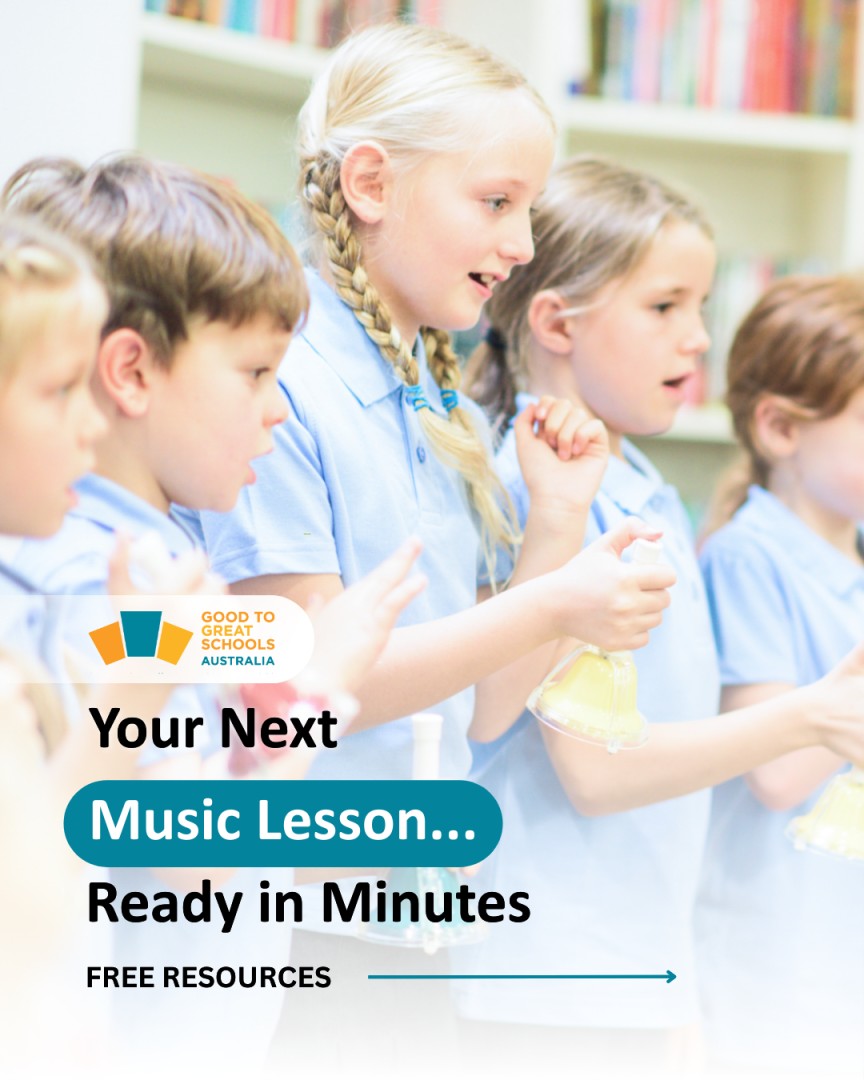 Good to Great Schools Australia ad