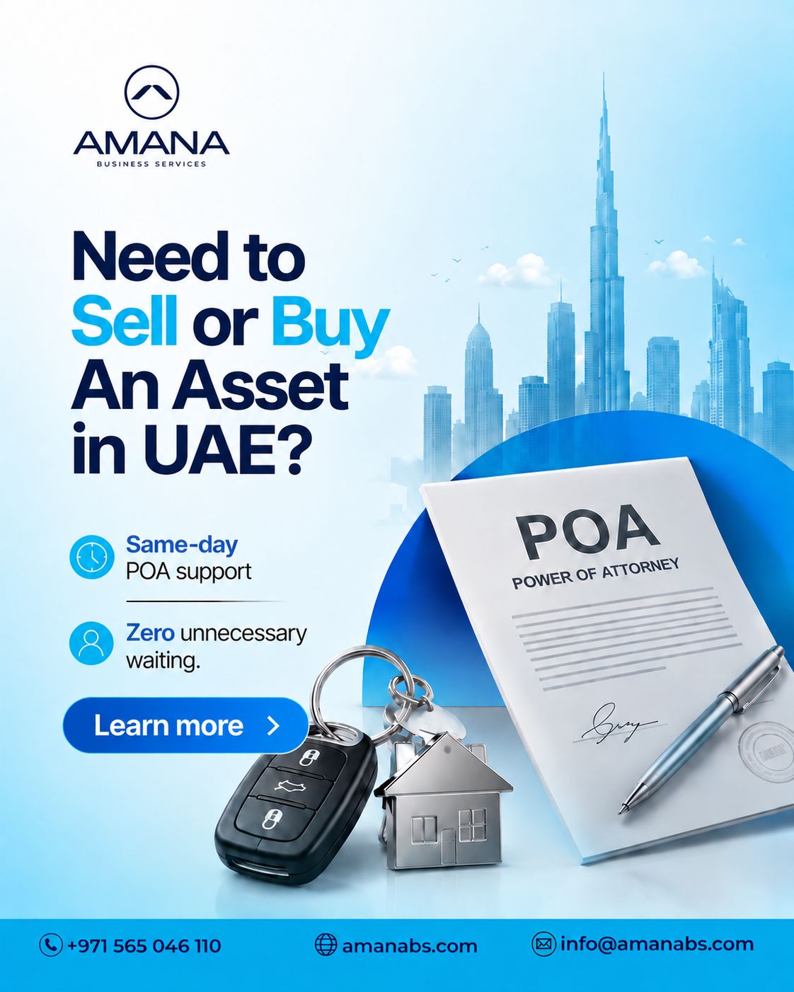 Amana Business Services ad