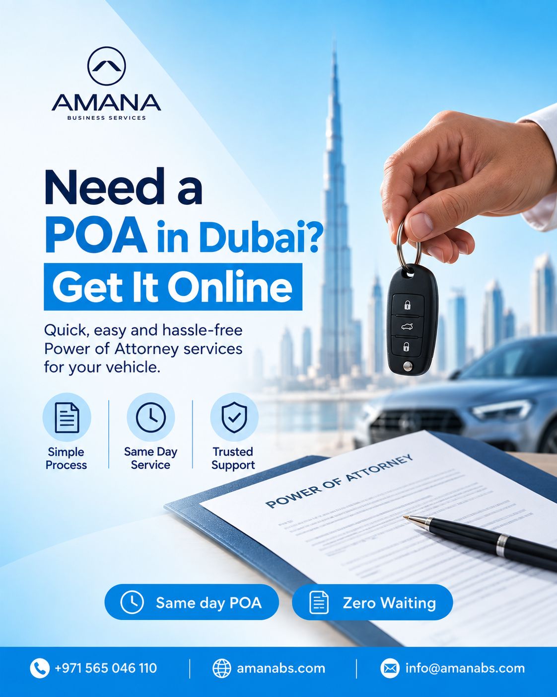 Amana Business Services ad