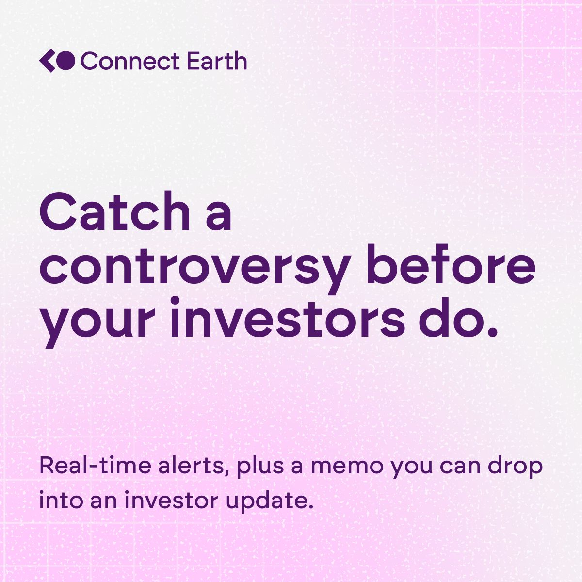 Connect Earth ad